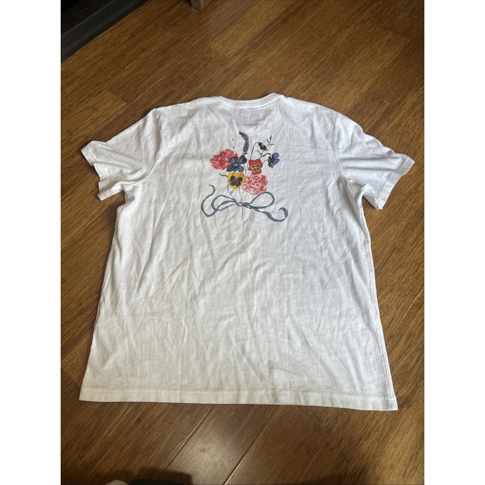 Laura Chautin X J. Crew "The Flowers"‎ Pride Graphic T-Shirt NWT Men's LG LGBQT+